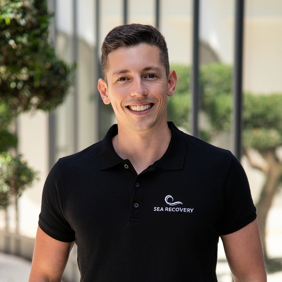 Image of Sea Recovery’s co-founder — mental health treatment in Marbella, near Spain, showcasing personalised care and serene surroundings.